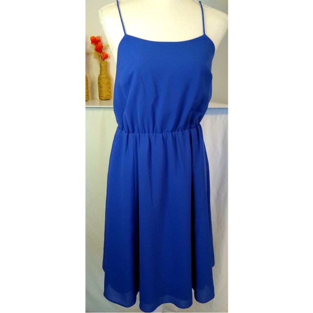 J. Crew royal blue dress